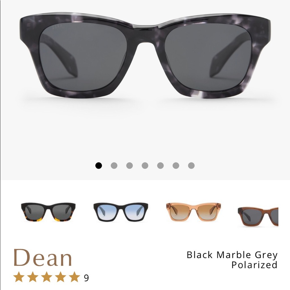 NEW!! DIFF Dean sunglasses